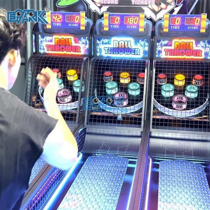 Ball Thrower Bowling Game Machine