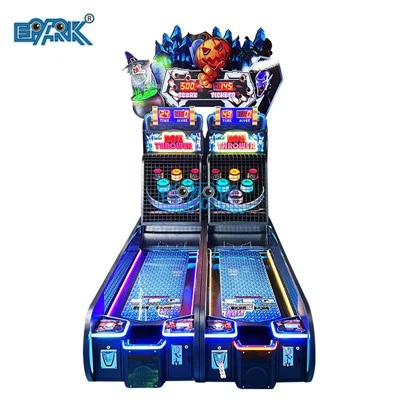 Боулинг-машина для метания мячей с двумя игроками