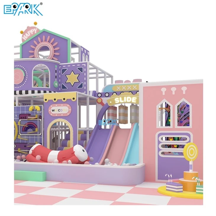 320m² Indoor Playground Family Center factory