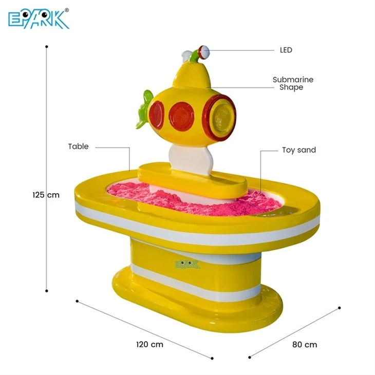 Submarine Sand Table Kids Indoor Sand Play Equipment factory